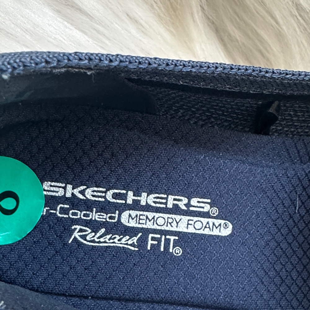 Skechers Women's Dark Blue Flats/8 - Picture 3 of 9